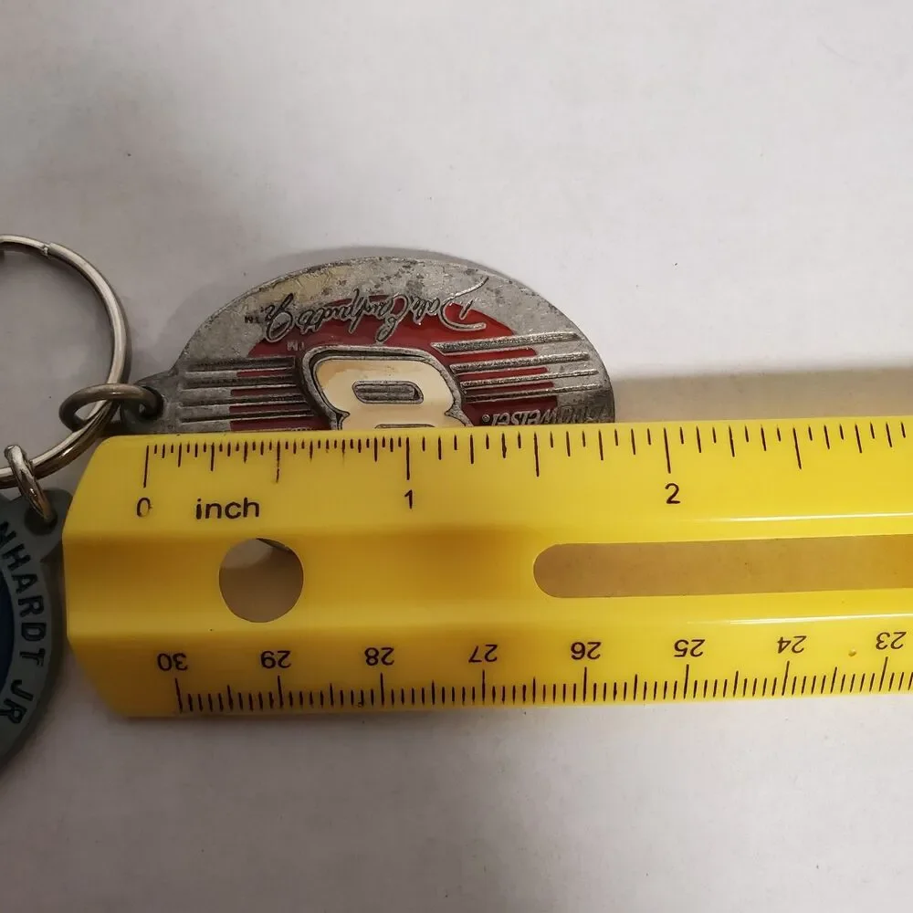 Dale Earnhardt‎ Jr NASCAR Keychains Lot of 2 Budweiser #8 Collectible Vintage